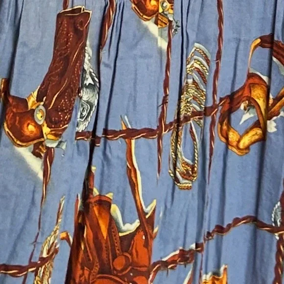 Vintage western broom skirt - Picture 4 of 4